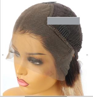 Lace Front Wig ECHTHAARPerücke 20 inch Mittel BLOND Rooting NEU