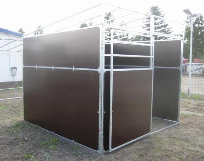 Mobil zerlegbare Außenbox light auch mit Dach 1.699, -€