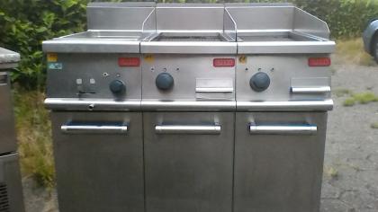 GASTRO DOPPEL-BRÄTER mit BAIN-MARIE 