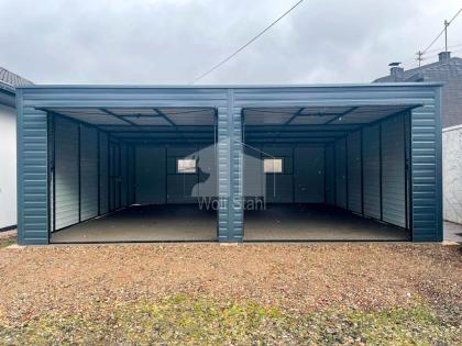  Blechgarage 7x6m  Doppelgarage Werkzeugschuppen Metallgarage  Günstige Preise G