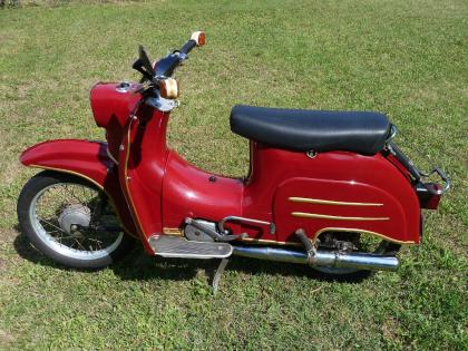 Fahrbereite Simson Schwalbe KR 51/1S mit Versicherung