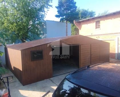 Blechgarage 11x6m Metallgarage Fertiggarage Lieferung und Montage kostenlos GP19