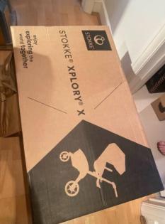 Brandneuer, verpackter Stokke Xplory X 2021 kompletter Kinderwagen