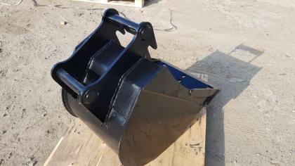 Tieflöffel für Minibagger 0, 8 - 2, 0 Tonnen Breite 50 cm Inhalt 49 Baggerlöffel