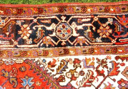 Sammlerteppich Heriz selten antik (T095)