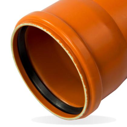 KG Rohr DN110 2021mm 2m PVC Abwasserrohr Kanalrohr Schachtrohr Kunststoffrohr