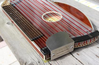 Zither Spielhilfe - Handauflage für Zither leicht zu montieren ohne Beschädigung