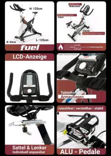 Fuel if 700 spinning Fahrrad, fitness Fahrrad, indoor cycle