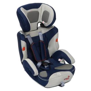 Auto-Kindersitz der Marke Joyelloin blau/grau