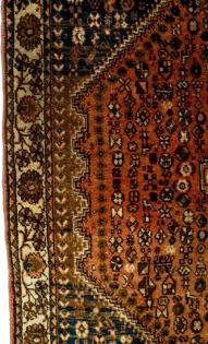 Sammler-Teppich Abadeh 155x103 antik (T055)