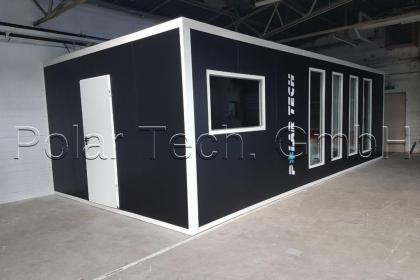 Bürocontainer Lagerhallencontainer Gartenhaus 9, 50m x 4, 00m x 2, 50m
