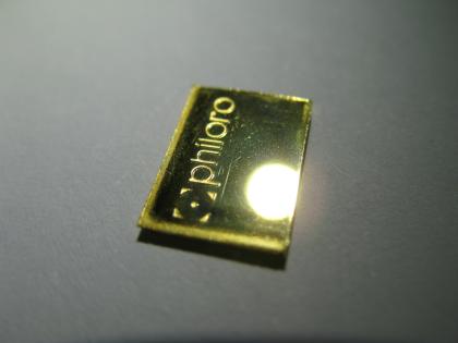 1g Goldbarren 999,9 von Philoro