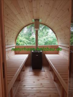 Fasssauna, Saunapod, Saunafass, Gartensauna, Außensauna, Sauna, Fass Sauna
