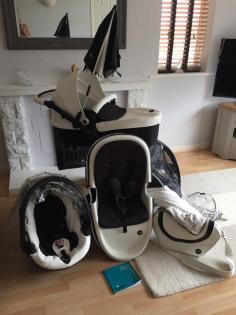 3 in 1 Limited Edition Mima xari Designer Kinderwagen