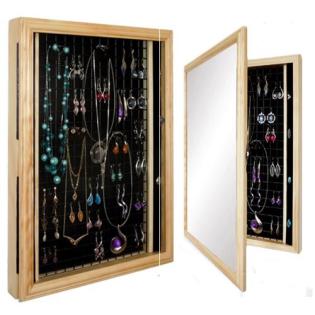 Schmuckschrank Bilderrahmen und/ oder Vitrine - All-in-One ! NATUR