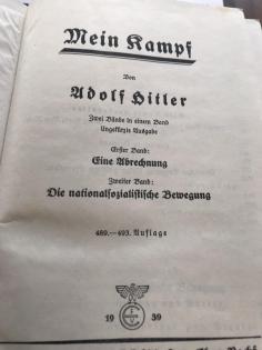 Mein Kampf Orginal Hochzeitsausgabe Stuttgart