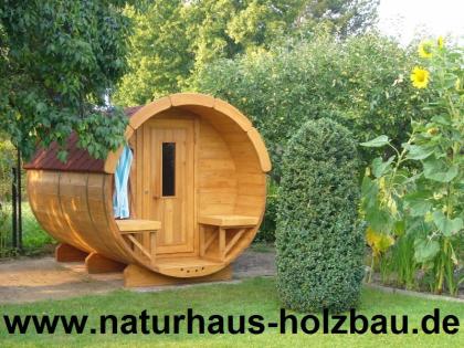 Fasssauna, Saunapod, Saunafass, Gartensauna, Außensauna, Sauna, Fass Sauna