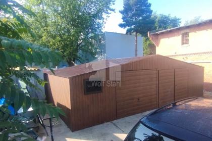 Blechgarage 11x6m Metallgarage Fertiggarage Lieferung und Montage kostenlos GP19