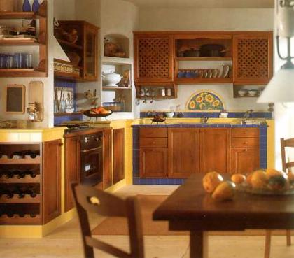 Italienische Küchen im Stil der 30er Jahre