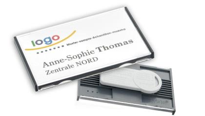 *NEU*** Vista®-Namensschilder - Hochwertige Magnet-Namensschilder und Anstecksch