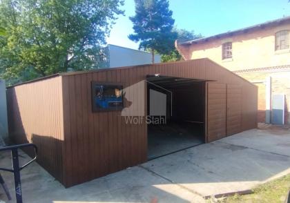 Blechgarage 11x6m Metallgarage Fertiggarage Lieferung und Montage kostenlos GP19