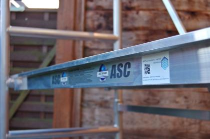 ASC Profi - Zimmerfahrgerüst / Rollgerüst Klasse. 3 AH 3, 00m. Aluminium Gerüst