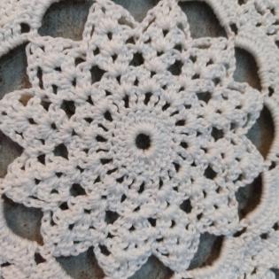 Traumfänger ❤️ Mandala, Handmade, gehäkelt, Fenster-oder Wanddeko 