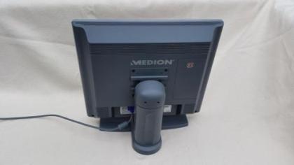 Medion 19 Zoll 48 cm TFT Flachbildschirm Flat Screen Guter Zustand Fb.: Silber