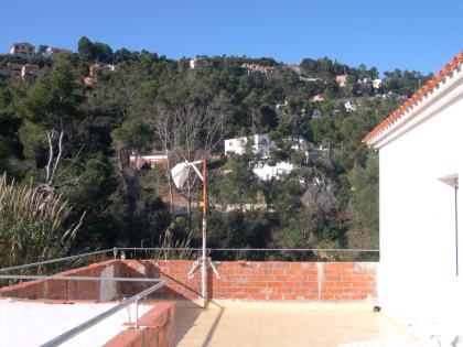 Schoenes einfamilienhaus mit meresblick,bahia de blanes, costa brava,spanien