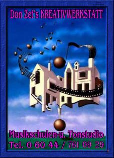 Du willst Gitarre, Bass, Gesang, Ukulele, Cajon oder Schlagzeug lernen, dann lie