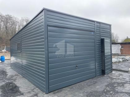 Blechgarage 4,5x6m Metallgarage Fertiggarage Maßgeschneiderte Lösungen GP109