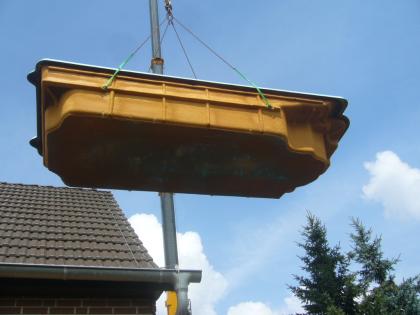 * aus Polen - von BLASK - Glasfaserverstärkte  Schwimmbecken / Swimmingpool - ov