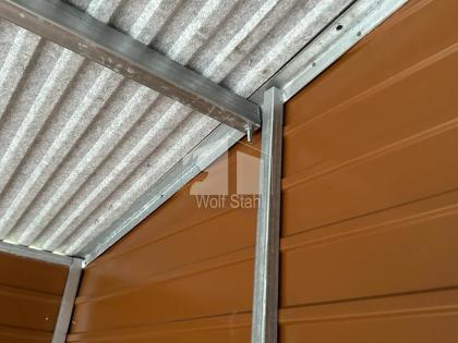  Blechgarage 6x6m Metallgarage Fertiggarage Doppelgarage Holzoptik Günstige Prei