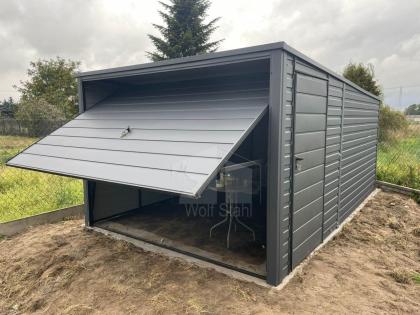 Blechgarage 3x5m Metallgarage Fertiggarage Schnelle Lieferung GP229 