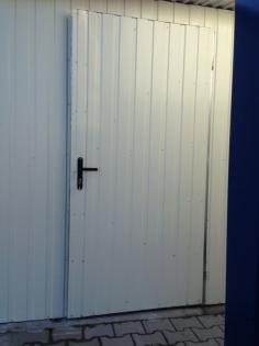 Garage Blechgarage Metallgarage Schuppen Fertiggarage Lager - 3 x 6 m mit Sattel