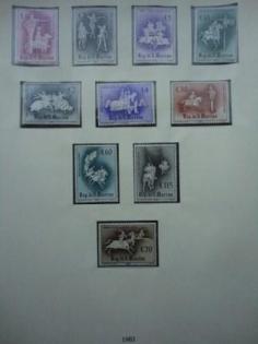 Lindner Vordruckalbum San Marino 1963 - 1983 min. 95 % komplett 99.- Euro