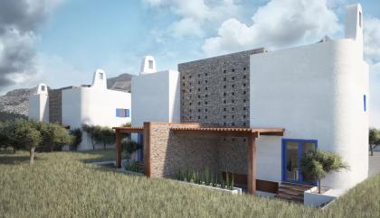  Neubau traditionelles Energiesparhaus auf Naxos