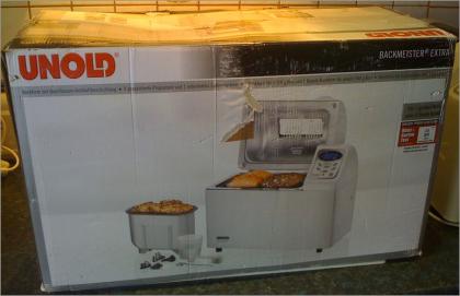 Unold Backmeister Extra Brotbackautomat nur 1 mal benutzt