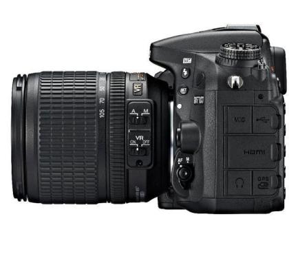 NIKON D7100 + Objektiv AF-S DX Nikkor 18-105 mm f/3.5-5.6G ED VR