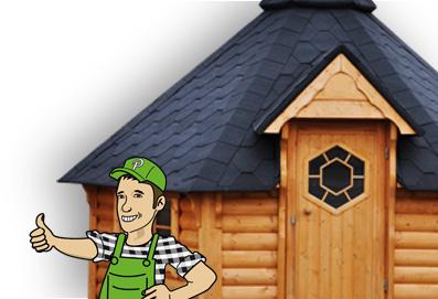 Gartenhäuser, Holzpavillon Gartensauna individuell oder ganz schlicht. Wie Sie m
