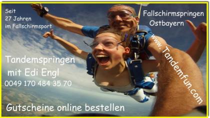Fallschirmspringen, Ausbildung AFF aus 4300m - Skydive Kurse