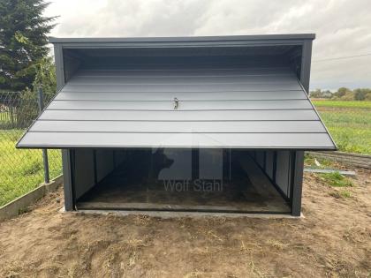 Blechgarage 3x5m Metallgarage Fertiggarage Schnelle Lieferung GP229 