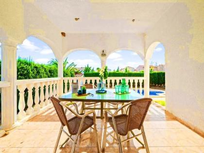 SPANIEN Ferienhaus Costa Dorada in Miami Playa mit privatem Pool und Meerblick