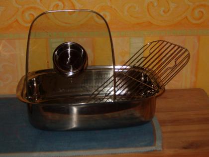 Rechteckiger Edelstahl-Bräter von Steinbach NEU + original verpackt