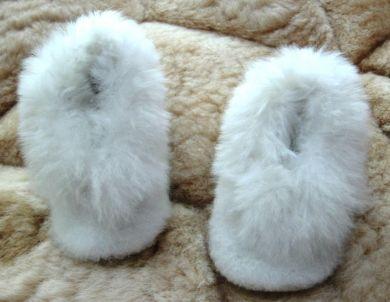  Warme Baby Alpaka Fellschuhe
