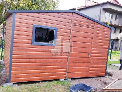  Gartenhaus 5x3m Werkzeugschuppen Holzoptik Hohe Qualität ID430 