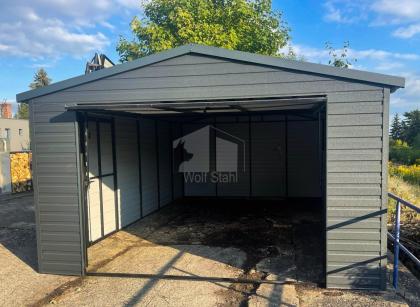 Blechgarage 4,5x6m Fertiggarage Stahlgarage Garage nach Maß  GP146 