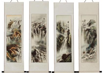 Chinesische-asiatische Malerei, Kalligraphie, Rollbilder, Wandbilder hier kaufen