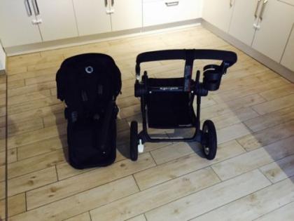 Bugaboo Buffalo all Black Komplettset