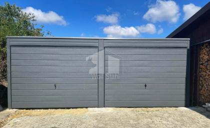 Blechgarage 6x6m Stahlgarage Doppelgarage Garage nach Maß Schnelle Lieferung Hoh